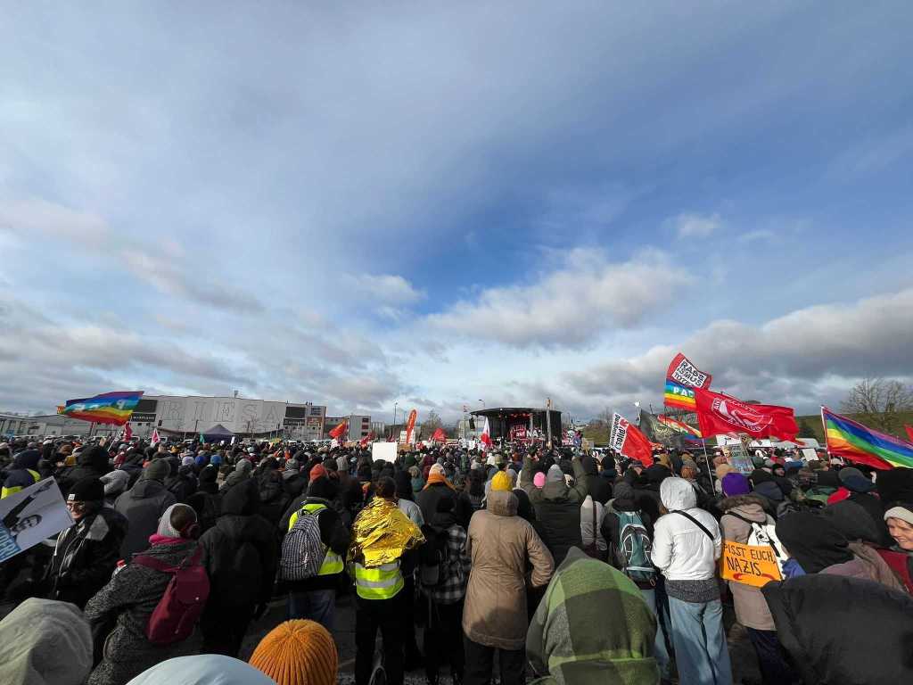 AfD-Parteitag in Riesa blockieren